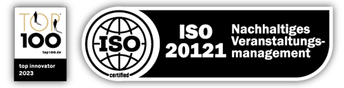2024_11_17 ISO 20121 Siegel mit Top100 schwarz