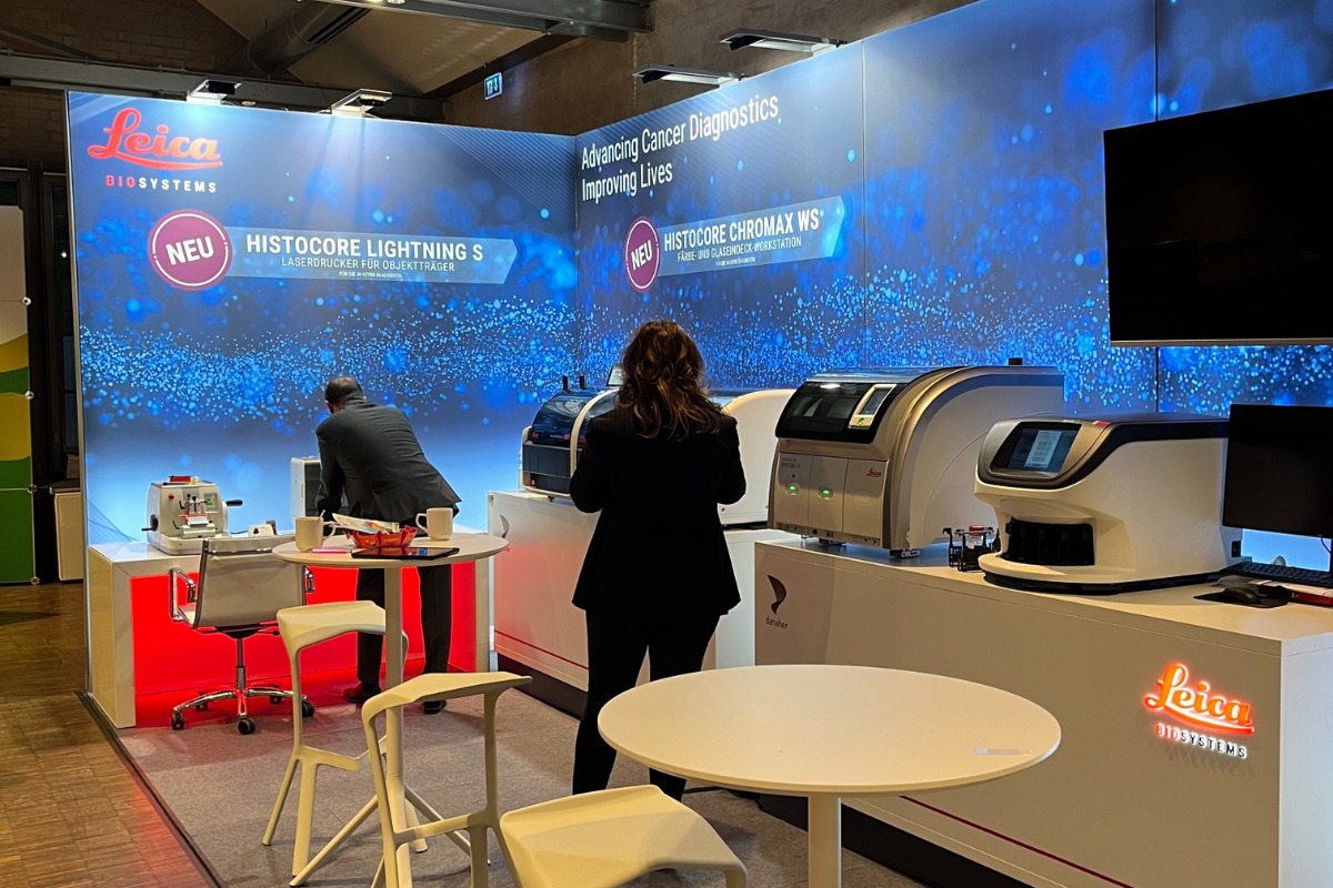 Leica Biosystems Messestand 2