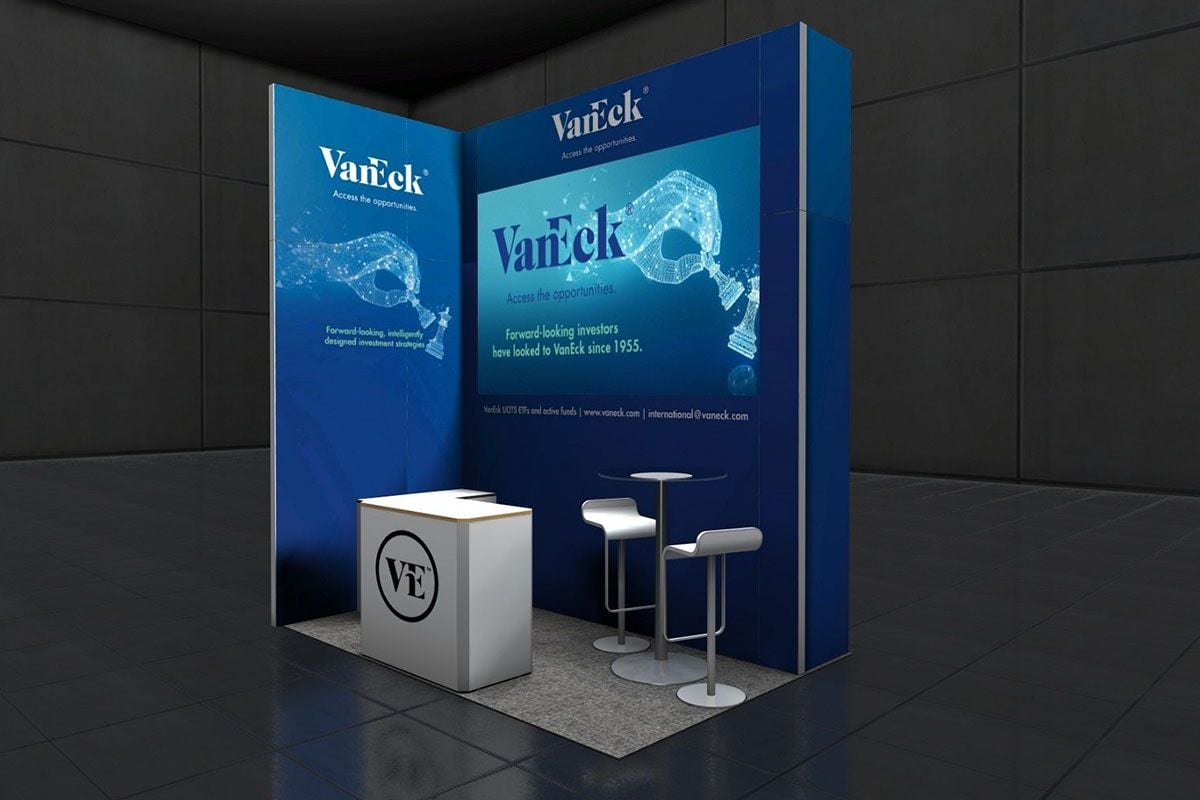 Digitaler Messestand Vaneck