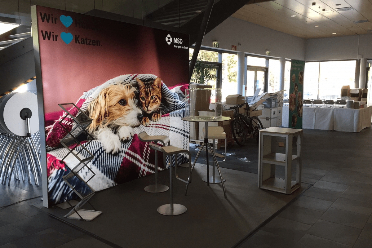MSD Exhibition stand