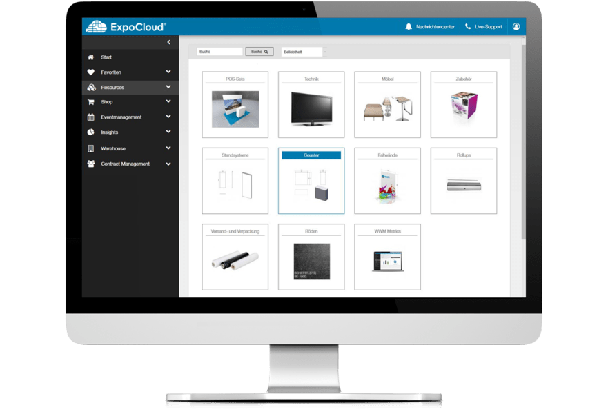 ExpoCloud Resources Rental equipment