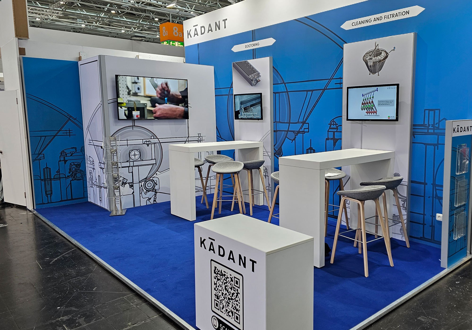 Kadant Johnson - Mobile exhibition stand