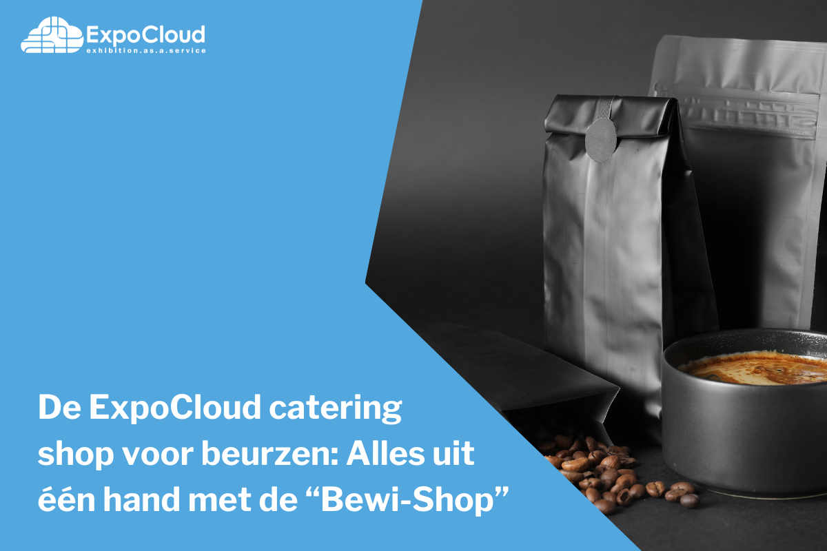 De ExpoCloud catering shop voor beurzen: Alles uit één hand met de “Bewi-Shop”