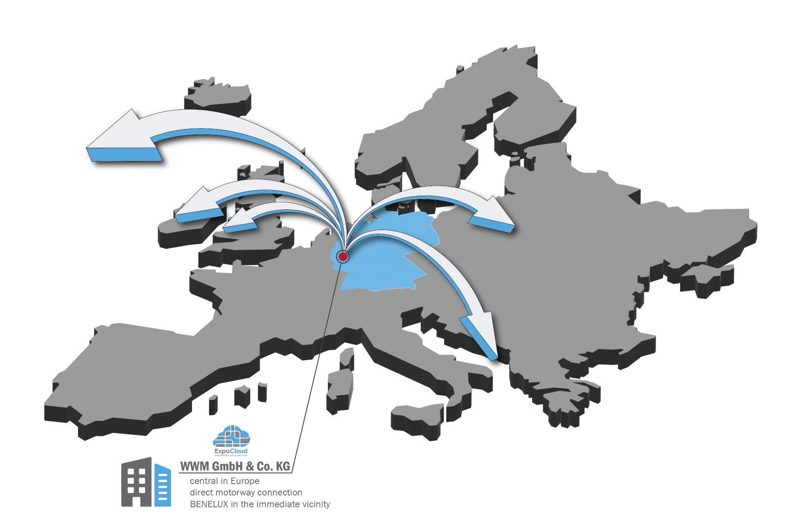 Landkarte Europa